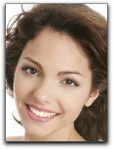 Young girl smiling